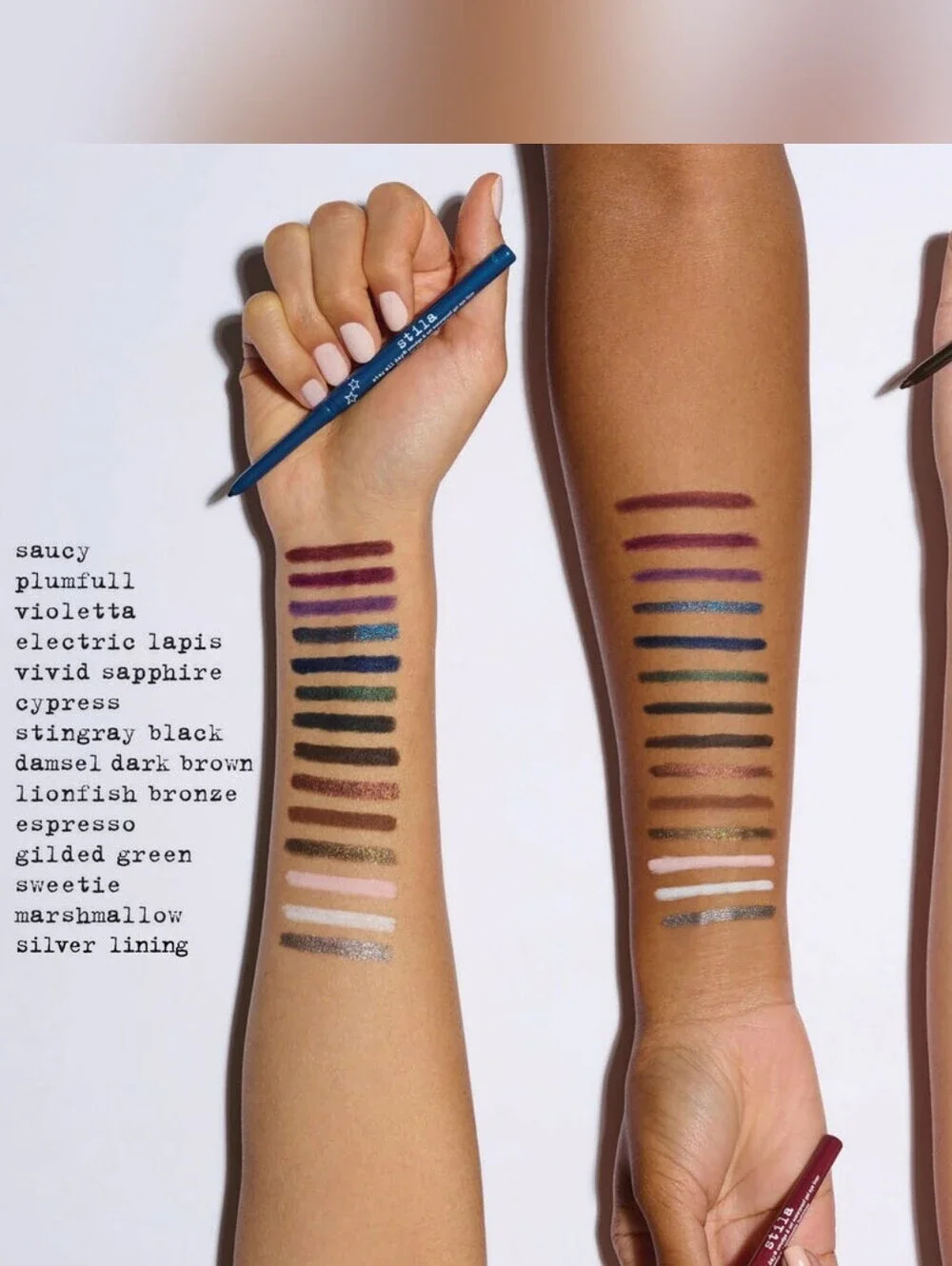Stila Stay All Day Smudge & Set Waterproof Gel Eye Liner in Espresso, NIB